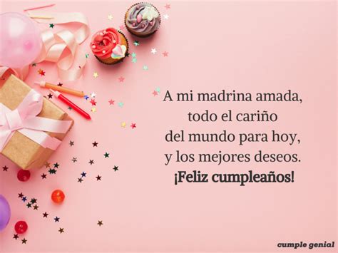 feliz dia madrina|️ 555 Frases De Feliz Cumpleaños Para Mi Madrina Maravillosa.